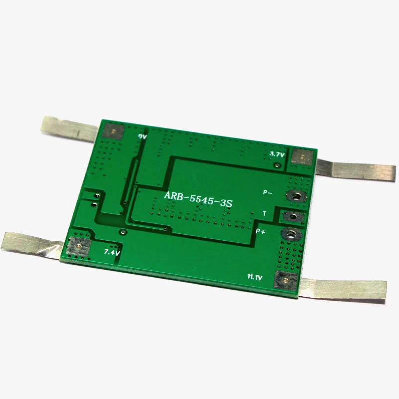 3S 20A Lithium Battery Protection BMS Module with Nickel Strip for 3.7V NMC cells - Image 5