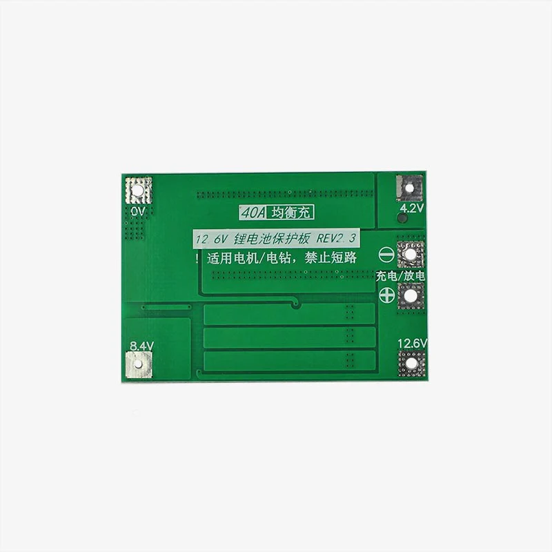 3S 40A Li-ion Battery Protection BMS Board for 3.7V NMC cells - Image 2