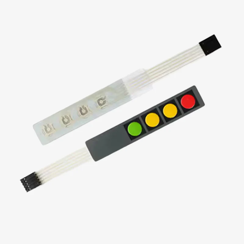 4x1 Key Matrix Membrane Switch Keypad - Image 2