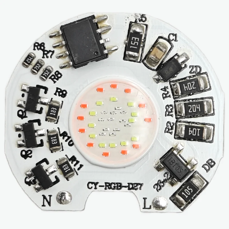 5W RBG Multicolor LED Board 300mA