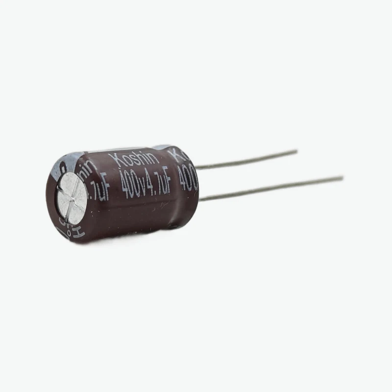 4.7uF 400V Electrolytic Capacitor (Pack of 5) - Image 3