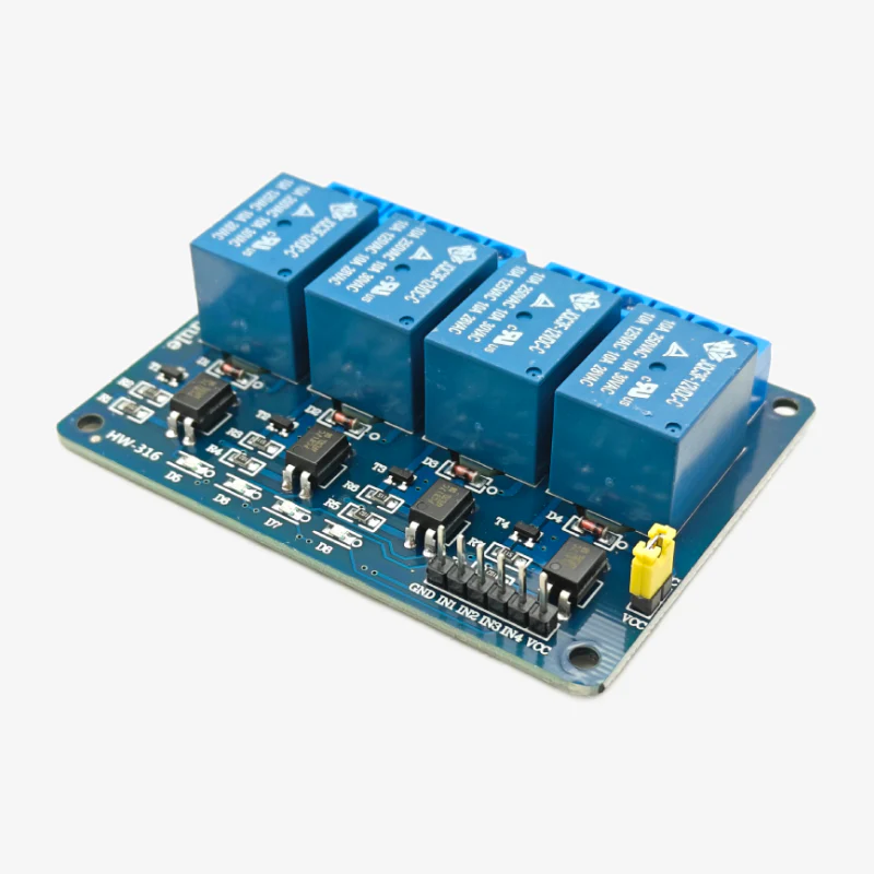 4-Channel 12V Relay Module with Optocoupler - Image 3