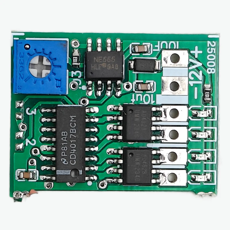 4 Channel Running DC Light Chaser Module 5-12V 5A (CD4017 + NE555) - Image 2