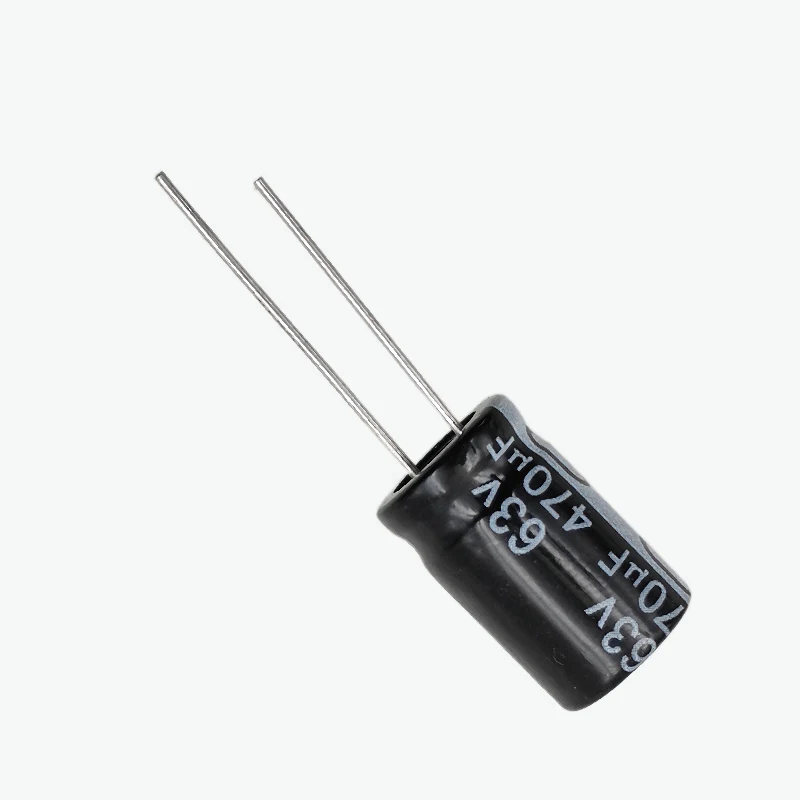 470uF 63V Radial Electrolytic Capacitor - Through Hole Package - Image 3