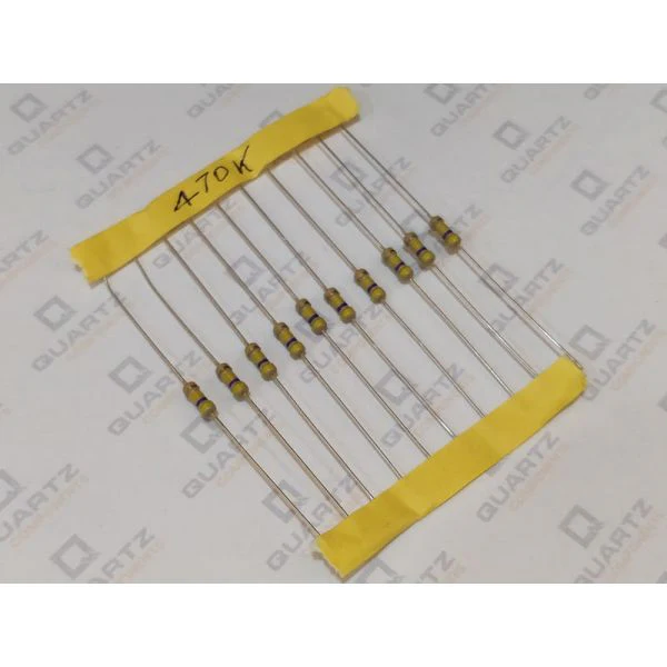 470K ohm, 1/4 Watt Resistor with 5% tolerance (Pack of 10) - Image 2