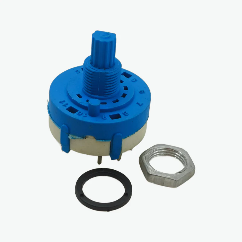 2 Pole 5 Way 26 mm Rotary Switch - 5A 250V AC - Image 3