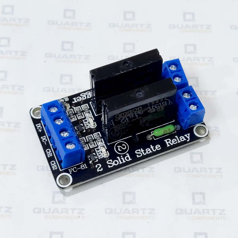 5V 2-Channel Solid State Relay Module - G3MB-202P SSR - Image 2