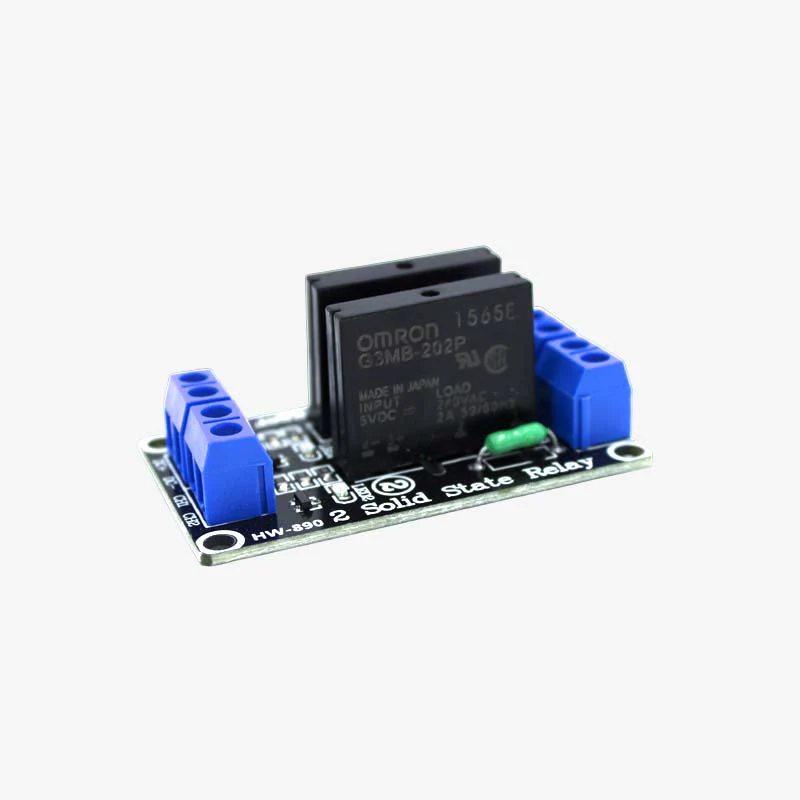 5V 2-Channel Solid State Relay Module - G3MB-202P SSR - Image 4