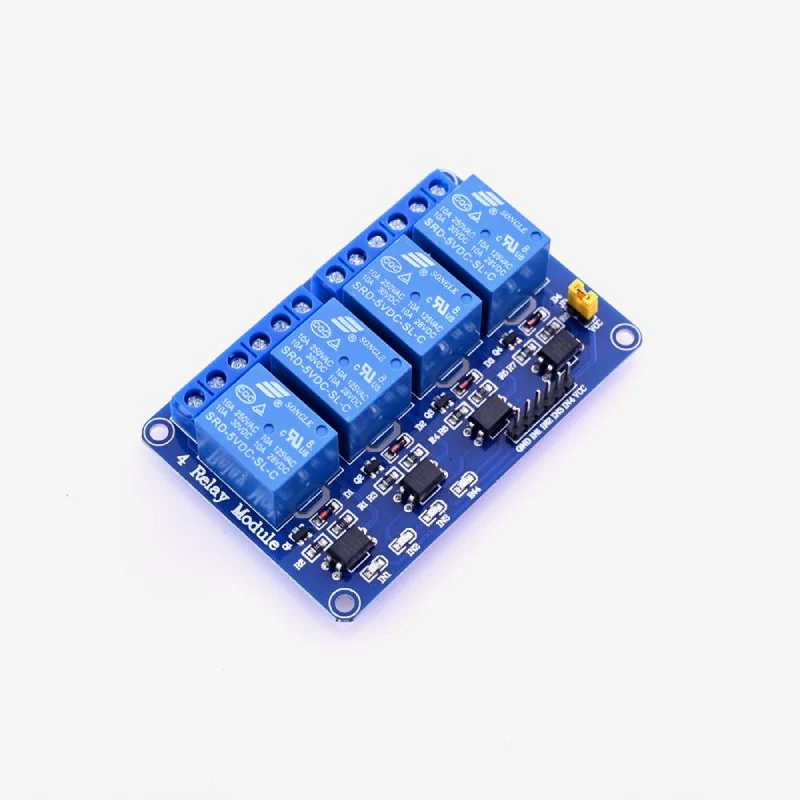 5V/3.3V Four Channel 10A Isolated Relay Module - Image 10