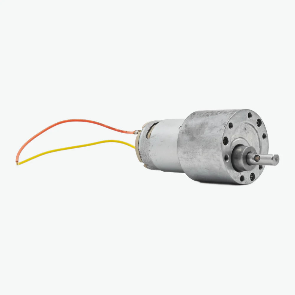 6-24V 10RPM Metal Geared DC Motor - Image 2