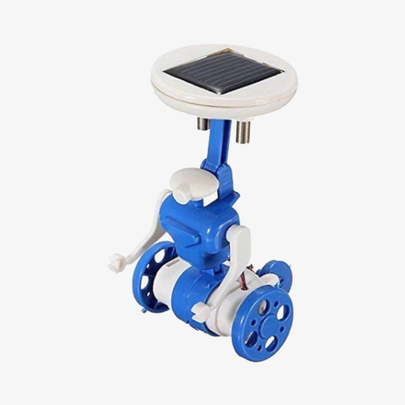 6-in-1 Rechargeable Solar Power DIY Robot Educational Kit for Kids - Image 2