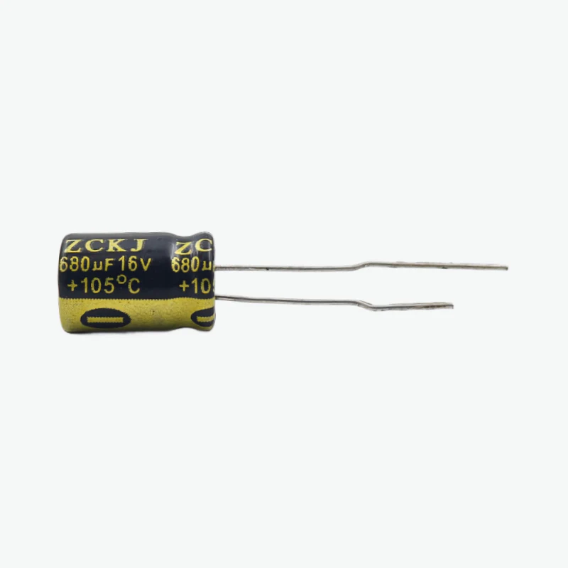 680µF 16V Aluminium Electrolytic Capacitor - Image 2