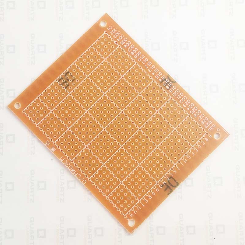 7x9cm Single Side Copper Plate Perf Board for PCB Prototype / Dotted Board / General Purpose PCB / Zero PCB - Image 3