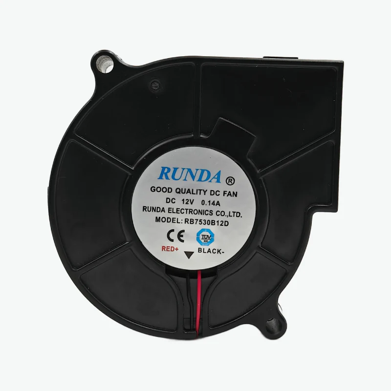 7530 12V DC Powerful Blower Cooling Fan (75x75x30mm)