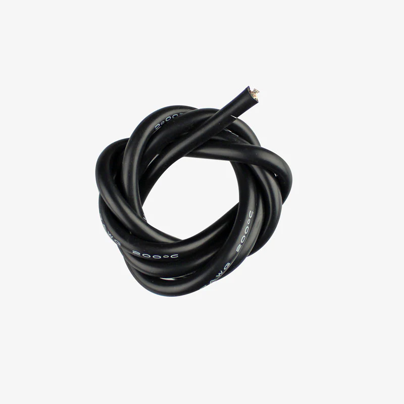 7AWG Silicone Wire Black ( 1 meter ) - High Quality Ultra Flexible for Battery Packs - Image 2