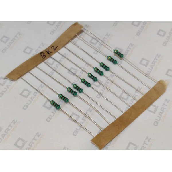 8.2K ohm, 1/4 Watt Resistor with 5% tolerance (Pack of 10) - Image 2