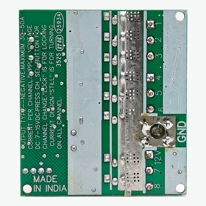 8 Channel 30A DC Design Chaser 7-15V Module - Image 3