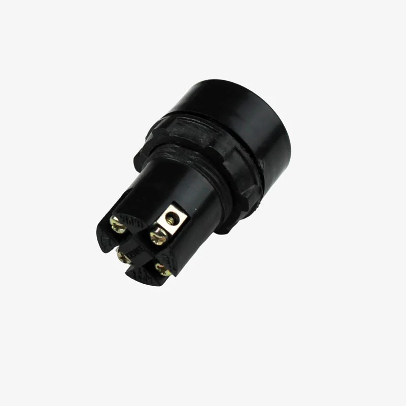 Flat AHF 5A Electric Push Button Switch - Green - Image 3