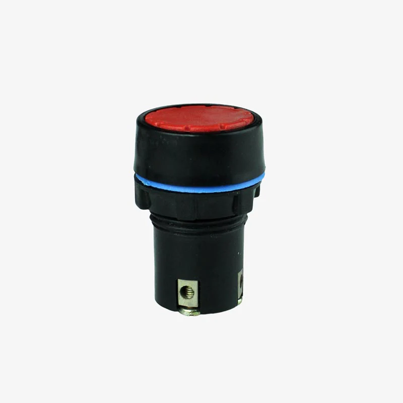Flat AHF 5A Electric Push Button Switch - Red - Image 5