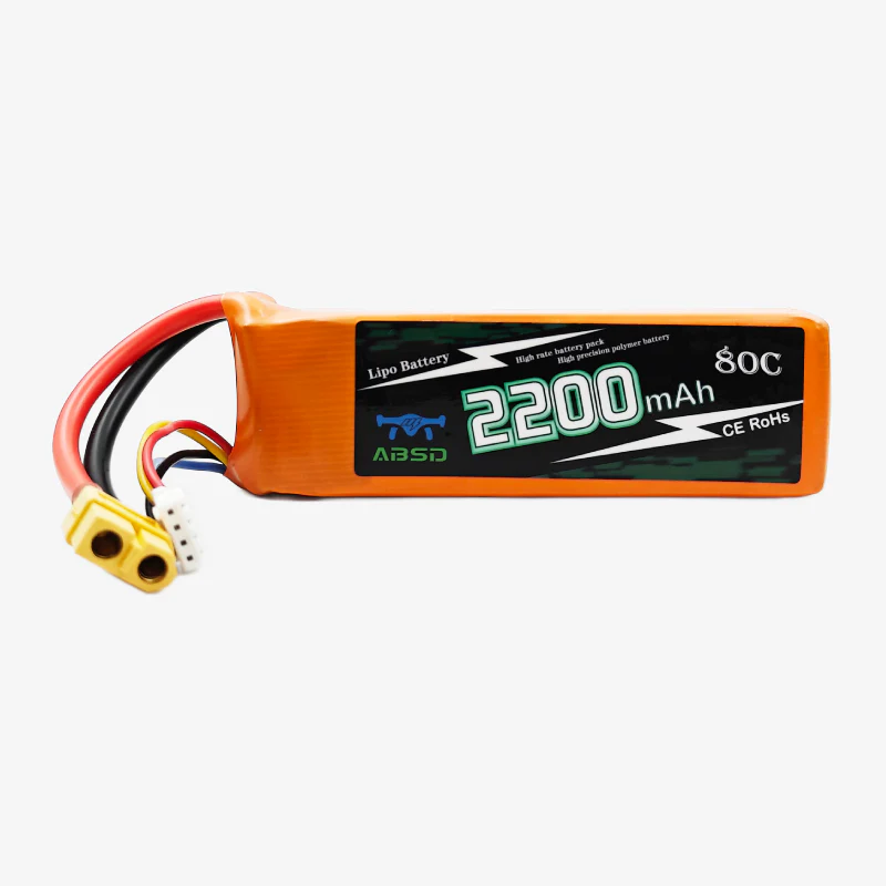 11.1V 2200mAh 3S 80C Lithium-Polymer Rechargeable Battery - Image 2