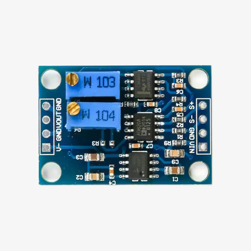 AD620 Microvolt/Millivolt Voltage Instrumentation Amplifier Module - Image 2