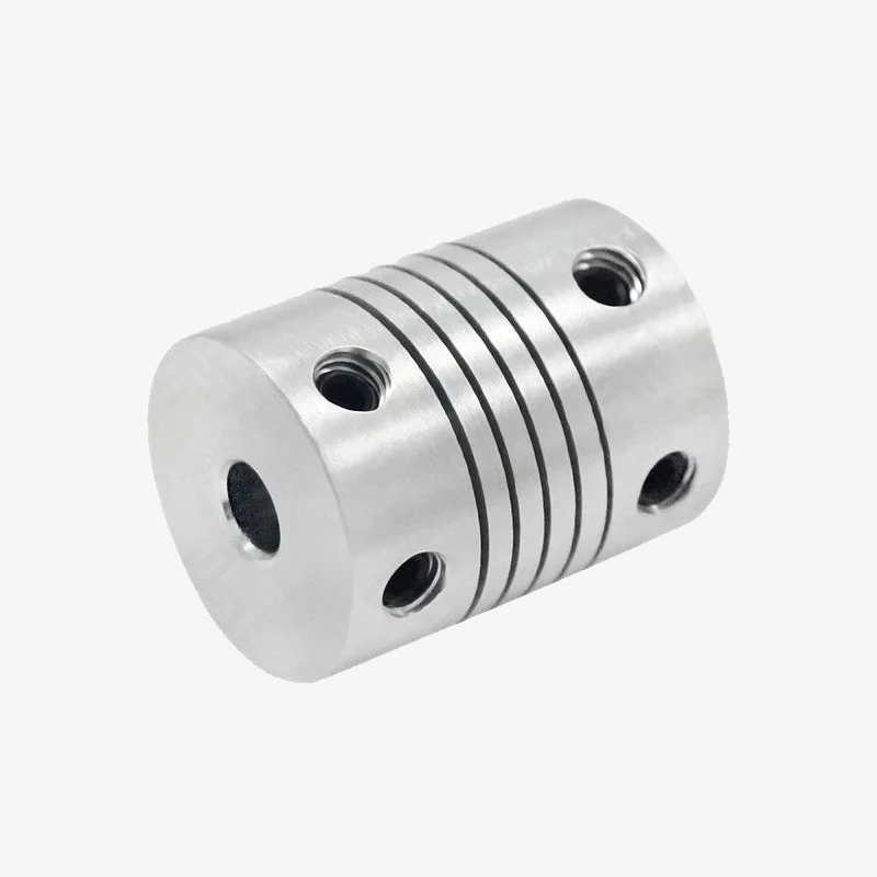 Aluminum Flexible Shaft Coupling - 5x5mm - Image 3