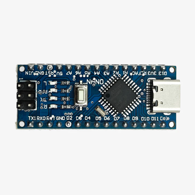 Nano R3 CH340 Chip Development Board-Compatible with Arduino-Type C - Soldered - Image 5