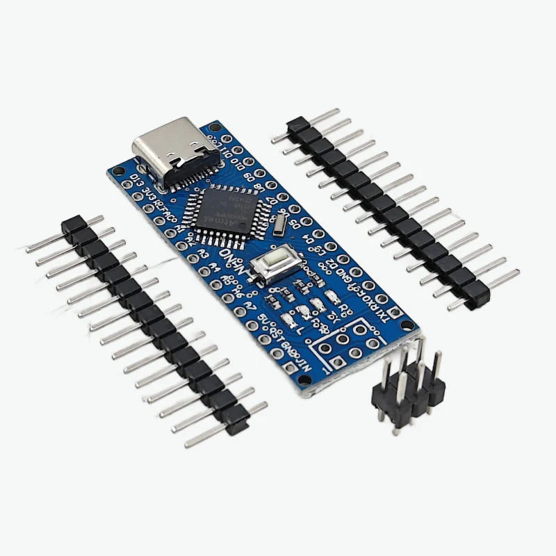 Nano R3 CH340 Chip Development Board-Compatible with Arduino-Type C - Soldered - Image 9