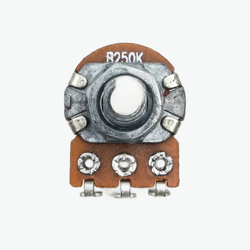 250K Rotary Potentiometer - 250kΩ Linear Taper Variable Resistor (3-Pin Panel Mount) - Image 3