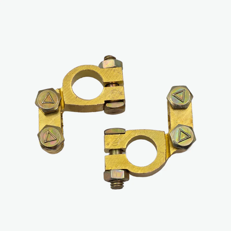 Heavy Duty Car Battery Terminal Clamps 12V/24V - 1 Pair