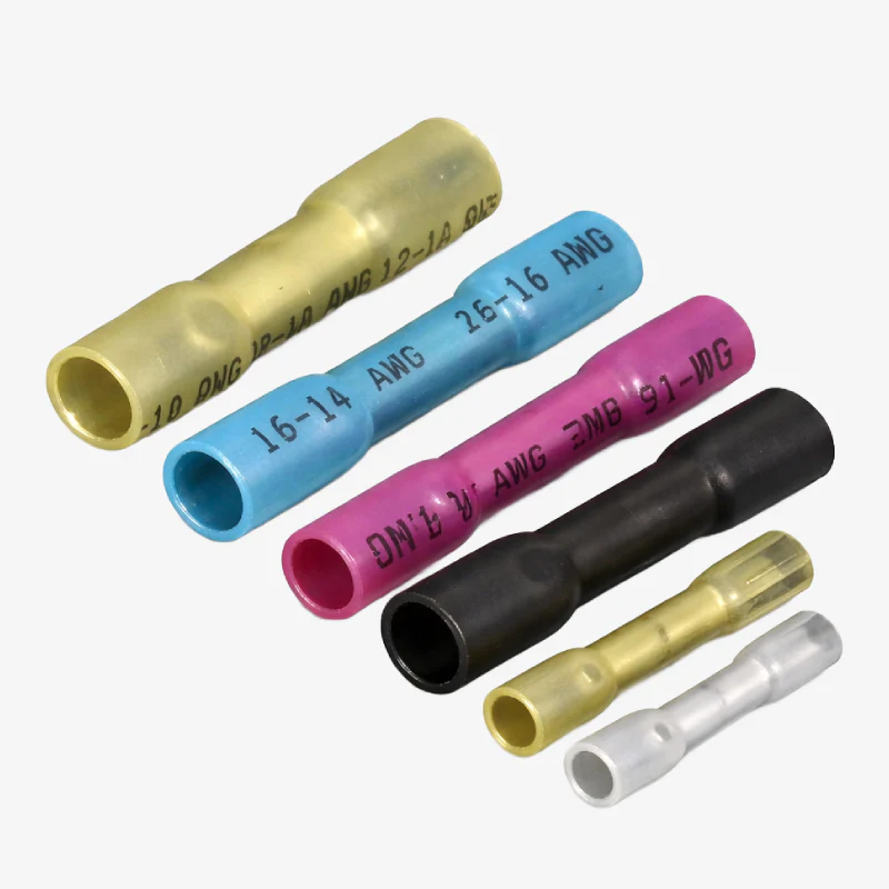 BHT-8 Heat Shrink Butt Splice Connector 6.0-10.0 sqmm (8 AWG) - Pink - Image 2