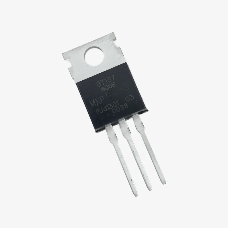 BT137 600V 8A TRIAC Thyristor - TO-220 DIP Package - Image 2