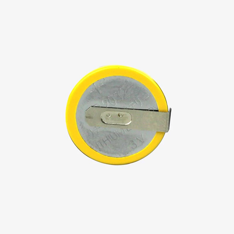 CR2032 Battery - 3V Lithium Coin Cell with Tab Pins/PCB Mount - Image 2