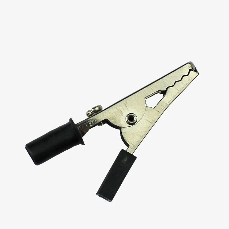 Crocodile Clip Small - Pair of red and Black - Image 3