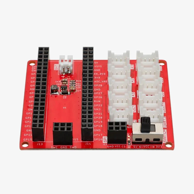 Elecrow Crowtail Expansion Shield for Raspberry Pi Pico (RP2040) Plug-and-Play Sensor & Module Interface Board - Image 3