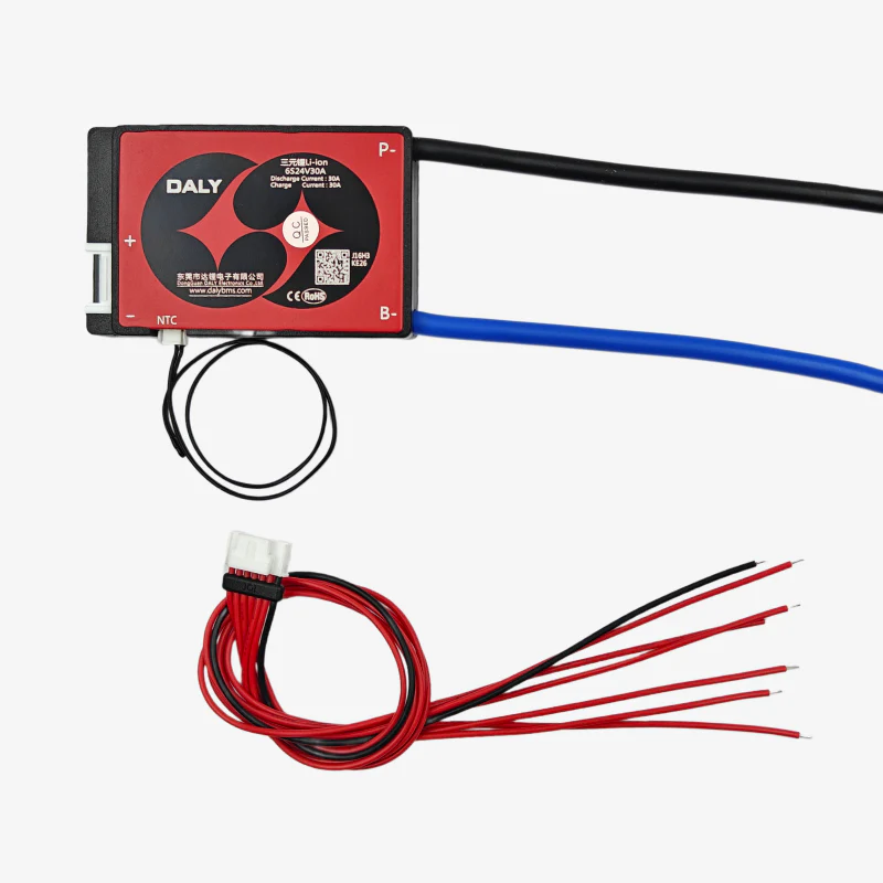 DALY Li-ion 6S 24V 30A Waterproof Battery Management System – BMS Protection Board