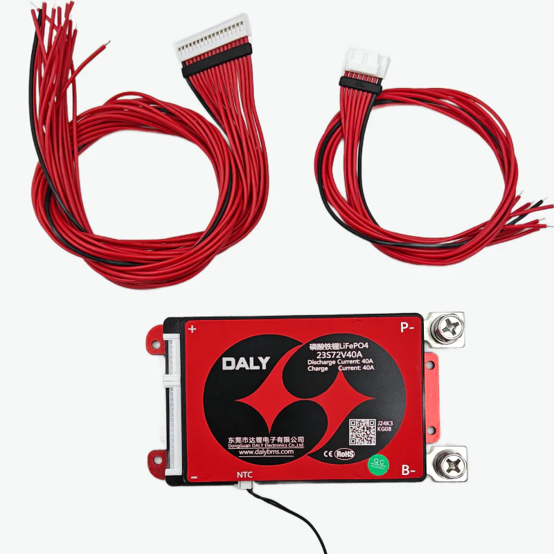 DALY LiFePo4 23S 72V 40A Waterproof Battery Management System - BMS Protection Board - Image 2