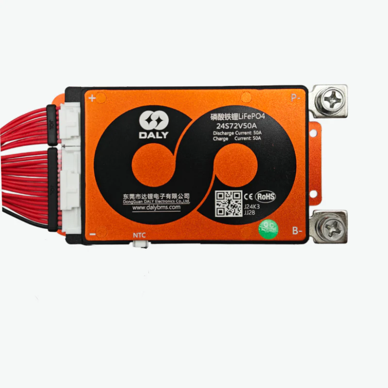 DALY LiFePo4 24S 72V 50A Waterproof Battery Management System - BMS Protection Board - Image 3