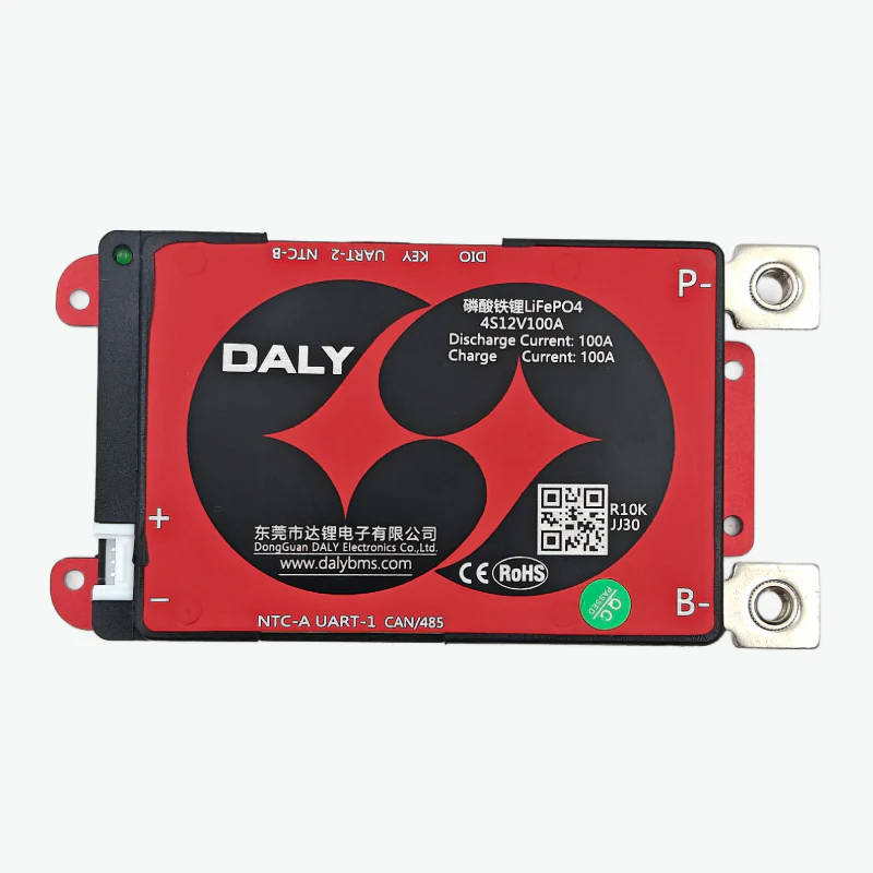DALY Smart BMS LiFePo4 4S 12.8V 100A Battery Management System with UART, CAN, RS485 and Bluetooth Communication Support - Image 2