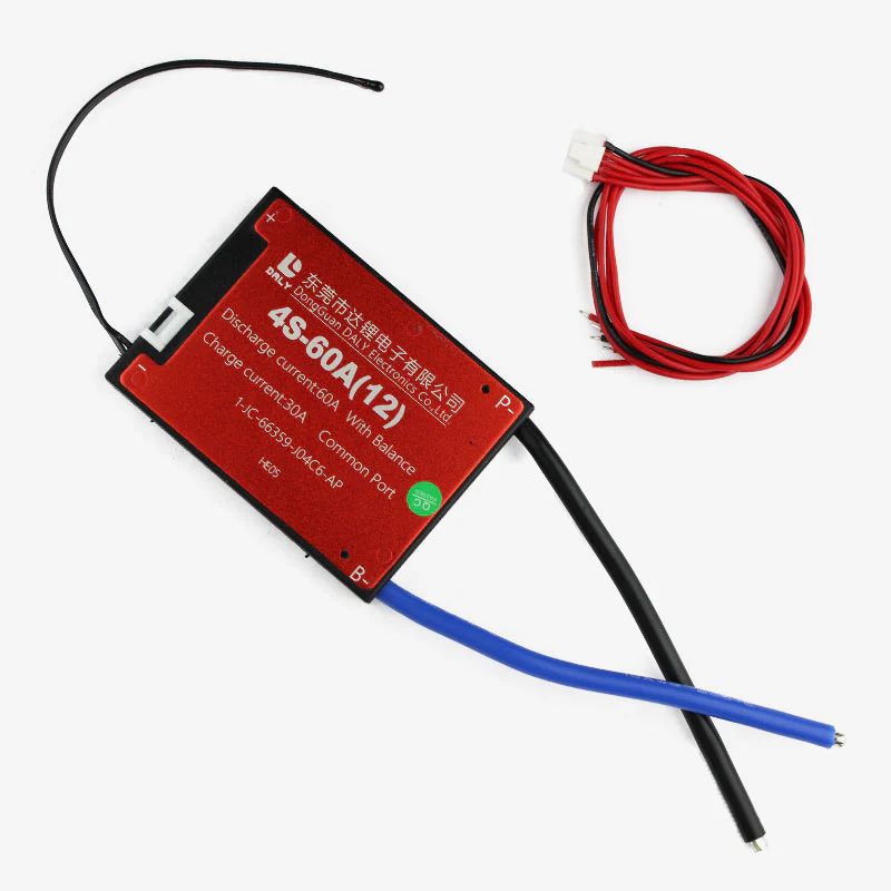 DALY LiFePo4 4S 12V 60A Waterproof Battery Management System - BMS Protection Board - Image 7