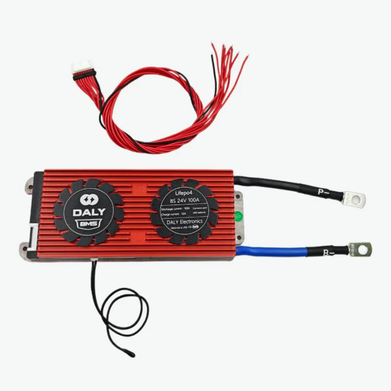 DALY LiFePO4 8S 24V 100A Waterproof Battery Management System - BMS Protection Board