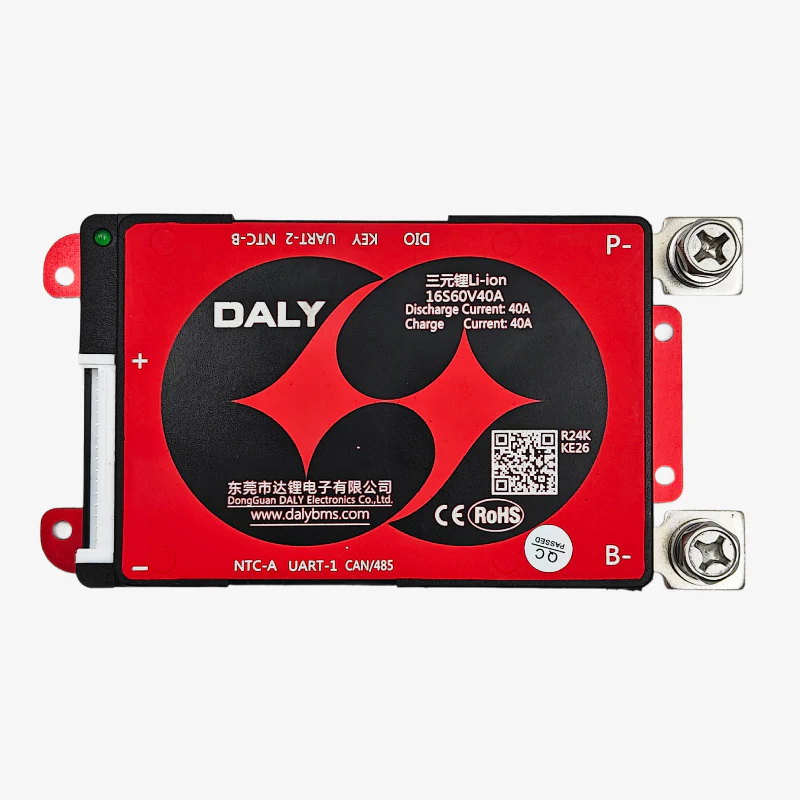 DALY Smart BMS Lithium-Ion 16S 60V 40A Battery Management System with UART, CAN, RS485 and Bluetooth Communication Support - Image 3