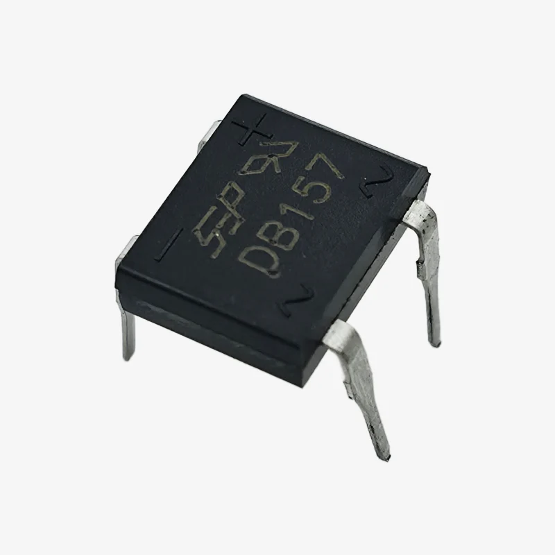 DB157 1.5A 1000V Single Phase Bridge Rectifier IC - 4-Pin DIP Package