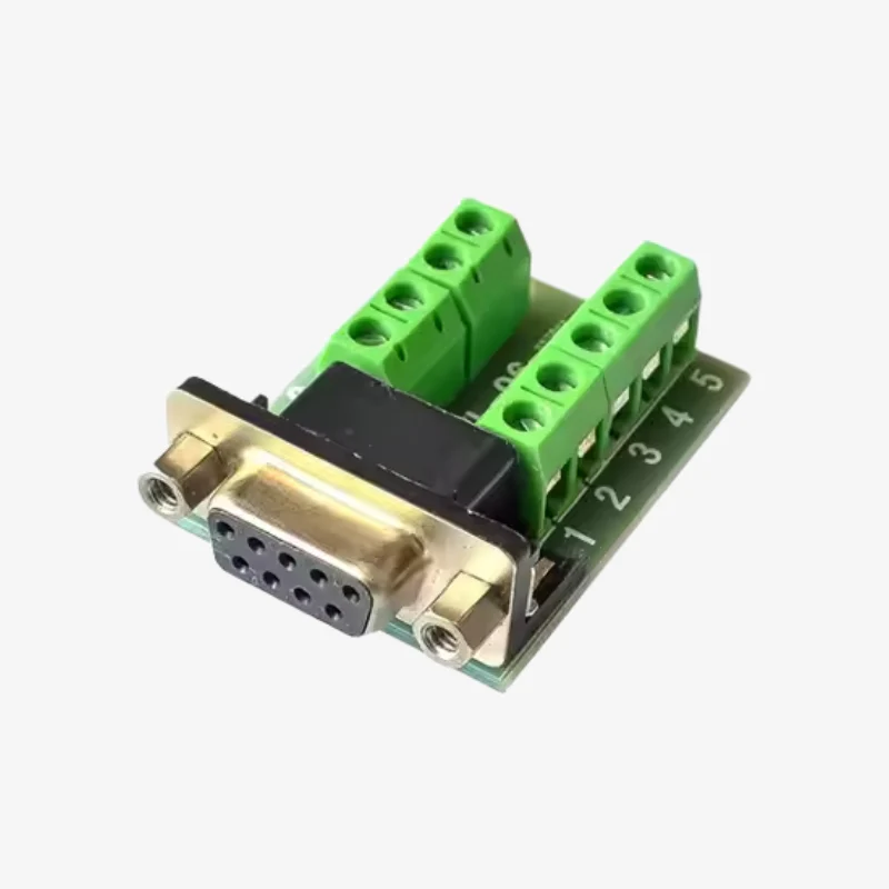 DB9 Female Terminal to RS232/RS485 Serial Conversion Board