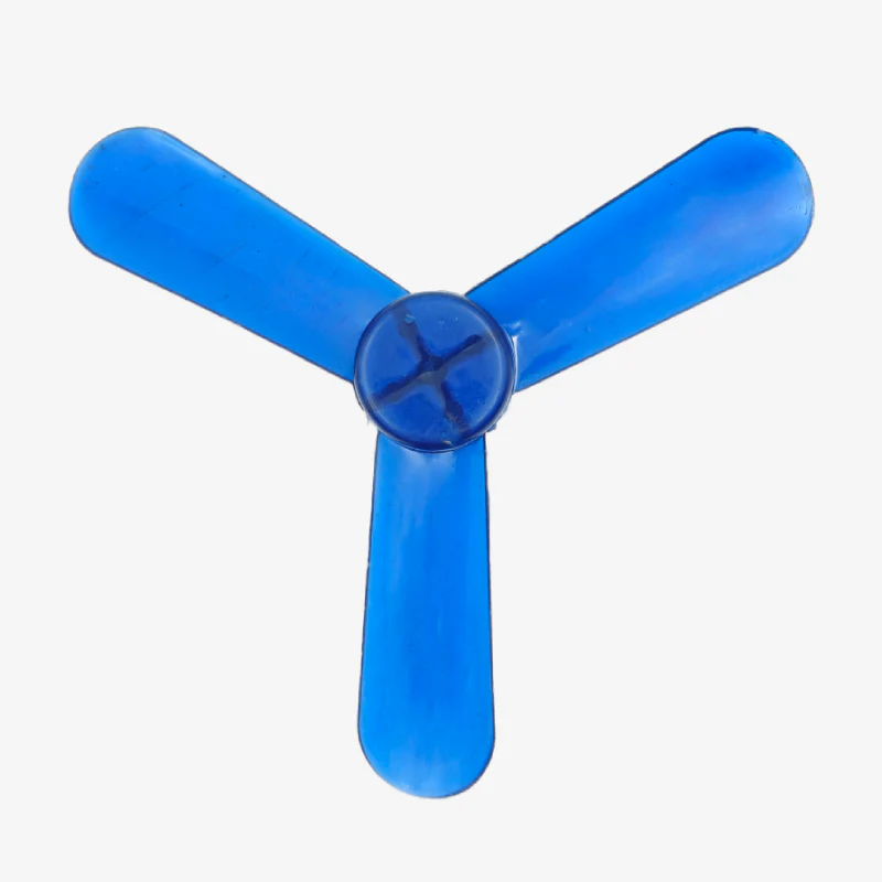 DC Motor Fan Blade 3-Wing Fan For Toy Motor Curved Blade - 4.5 Inches - Image 2