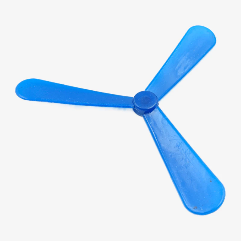 DC Motor Fan Blade 3-Wing Fan For Toy Motor Round Shape Blade- 5 Inches