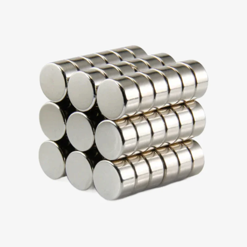 Neodymium (NdFeB) 10x5 mm Disc & Cylinder Magnet - High-Strength Rare Earth Magnet