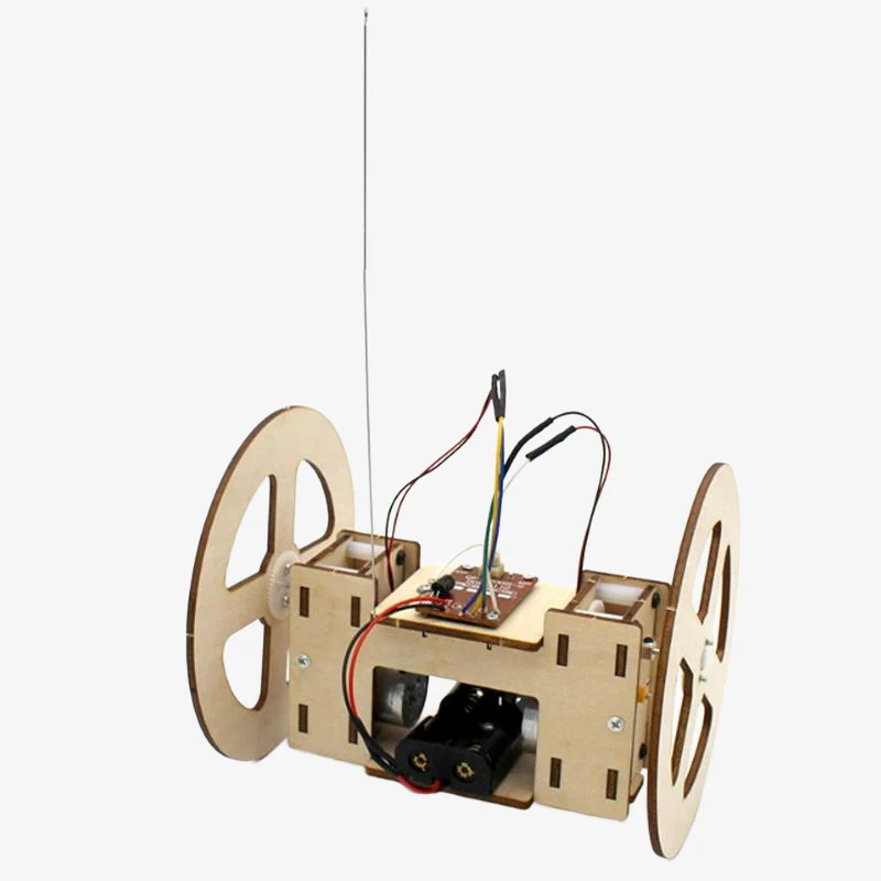 DIY 2 Wheeler Remote Controlled Car Kit without Battery - Image 3