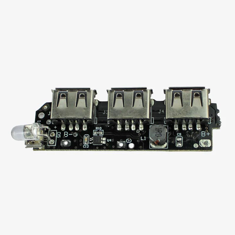 Triple USB Power Bank Module