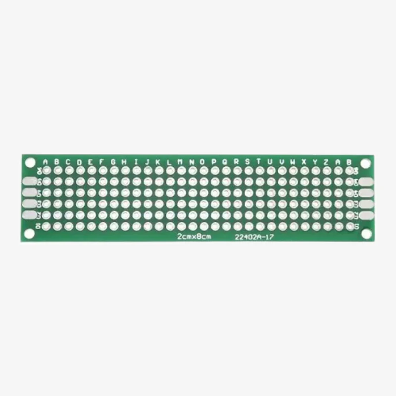 Double Sided Universal PCB Prototype Board (2x8cm) - Image 2